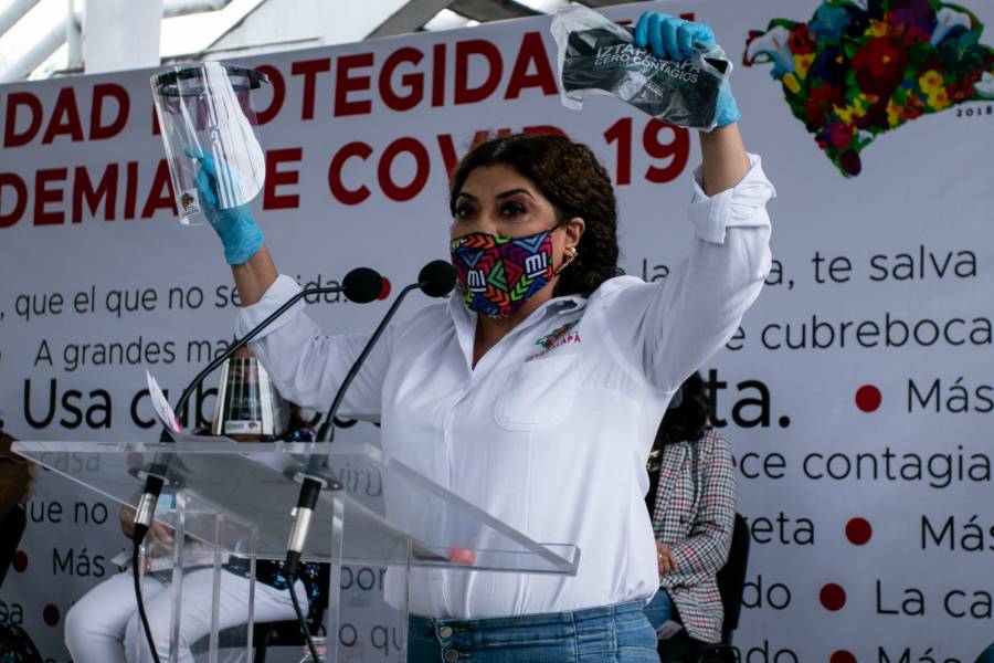 Clara Brugada, alcaldesa de Iztapalapa, positivo a COVID-19
