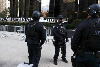 Refuerzan seguridad en ciudades de Estados Unidos en lugares de voto