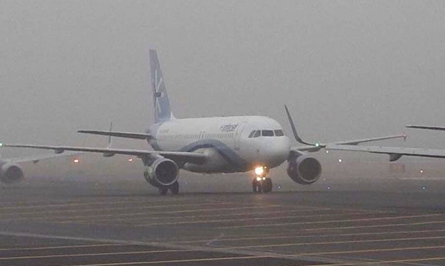 AICM reanuda operaciones tras suspensión por banco de niebla