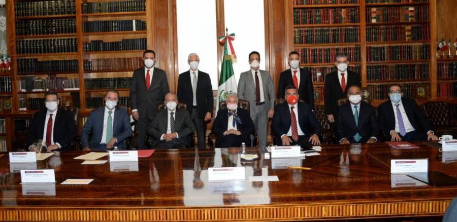 Sostiene Sánchez Cordero reunión con gobernadores del PRI