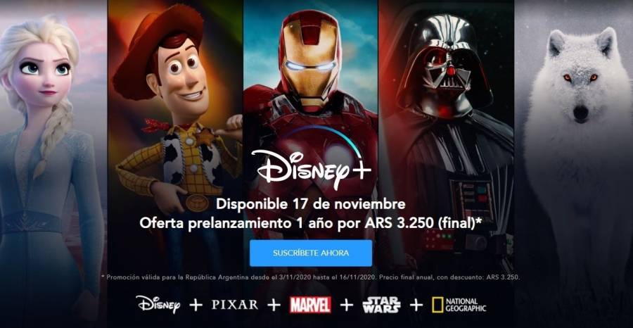 Disney+ hace alianzas como estrategia de lanzamiento de su plataforma