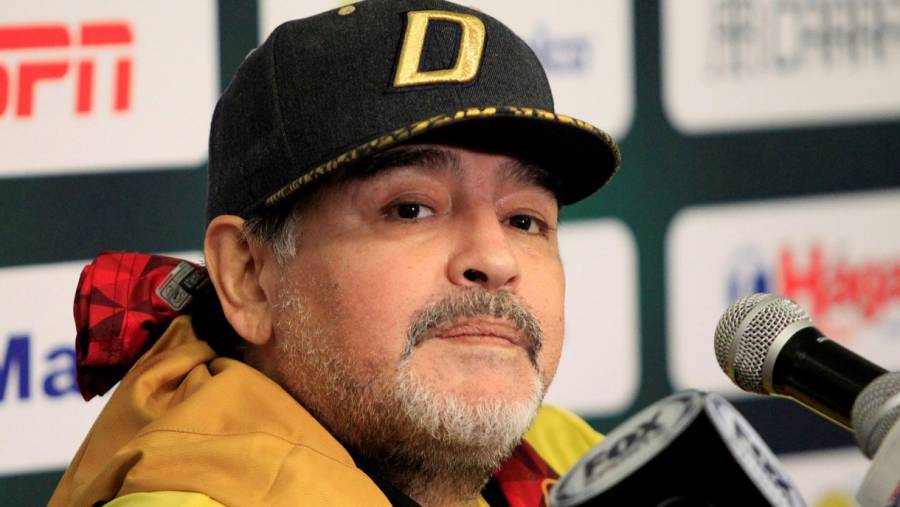 Maradona se encuentra 