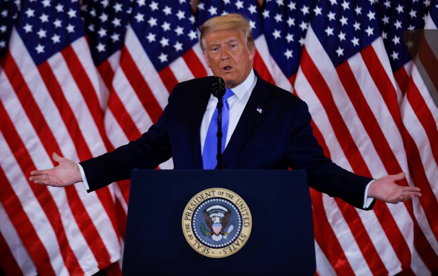 Biden no debería declararse ganador, advierte Trump