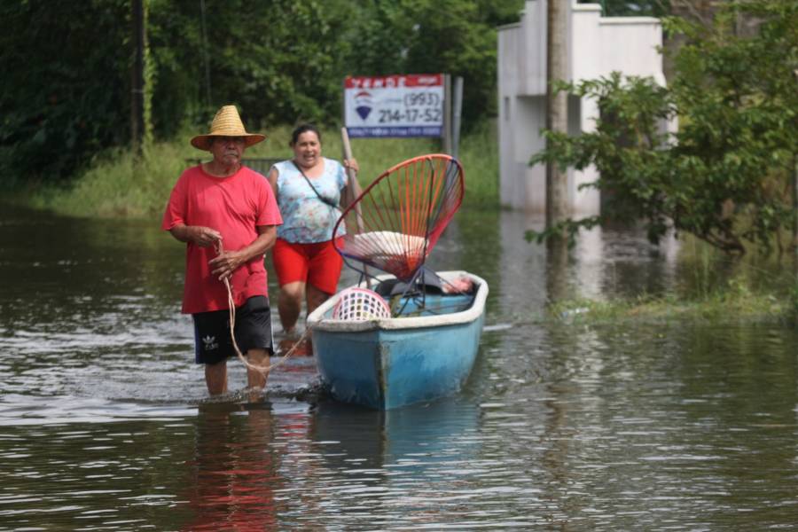 Al menos 21 personas muertas tras lluvias e inundaciones en el sureste de México