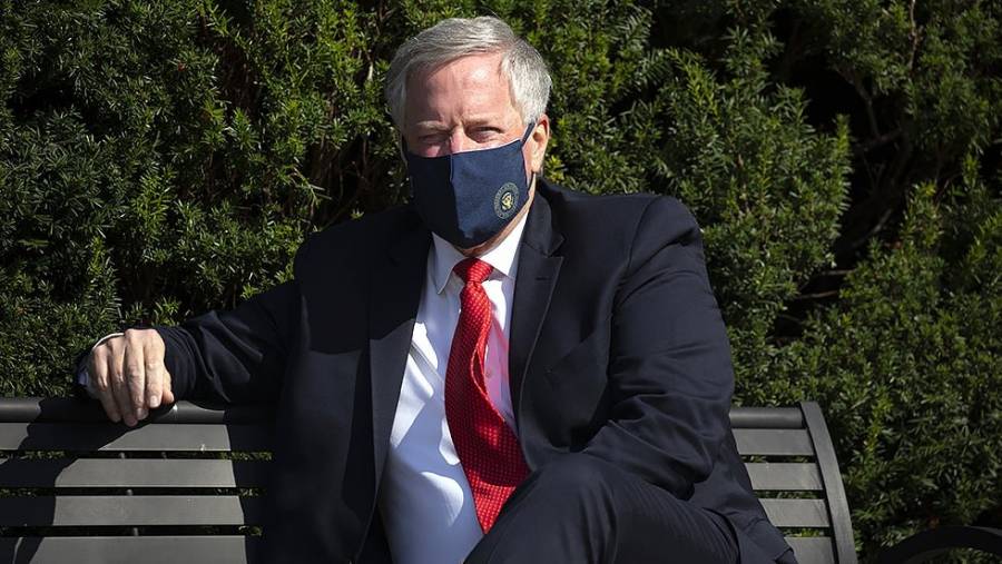 Mark Meadows, jefe de gabinete de la Casa Blanca, da positivo a coronavirus