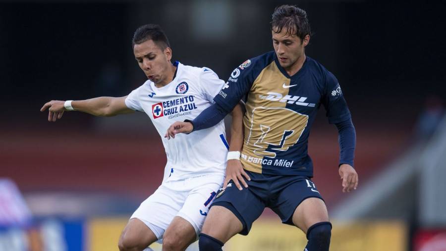 Pumas remonta ante Cruz Azul y ambos sellan su clasificación a la liguilla
