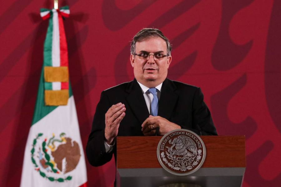 Se van a quedar con las ganas de pleito con EU: Ebrard