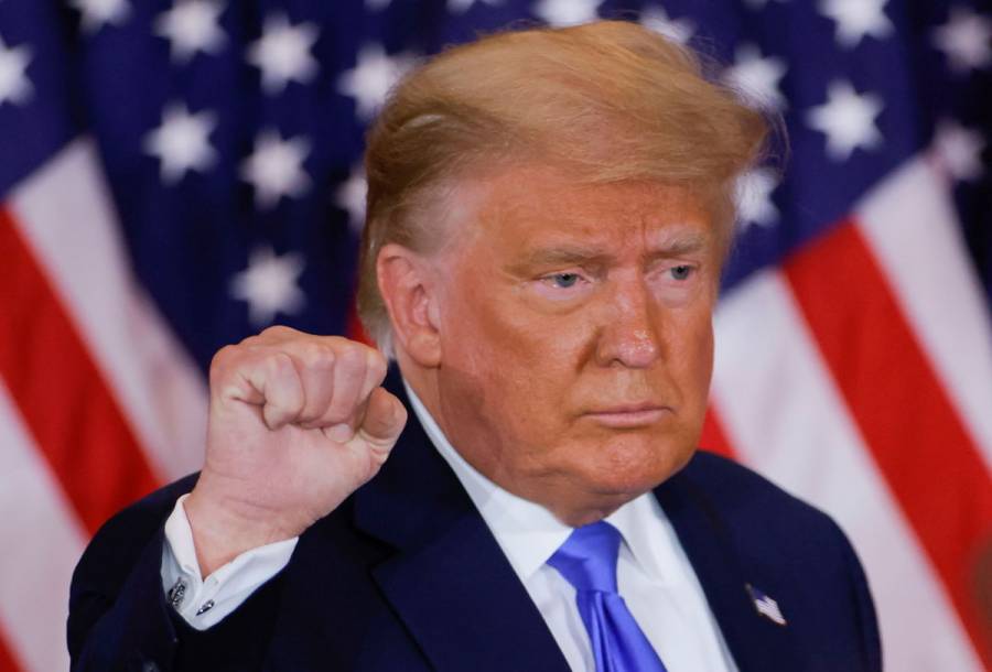 Donald Trump celebra resultados de vacuna Covid-19 de Pfizer