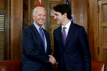 Trudeau, primer mandatario en conversar con Joe Biden