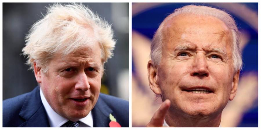 Boris Johnson conversa con Biden y pide atender intereses en común
