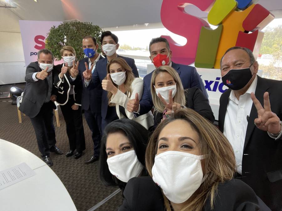 Sí por México construye alianza con partidos de oposición