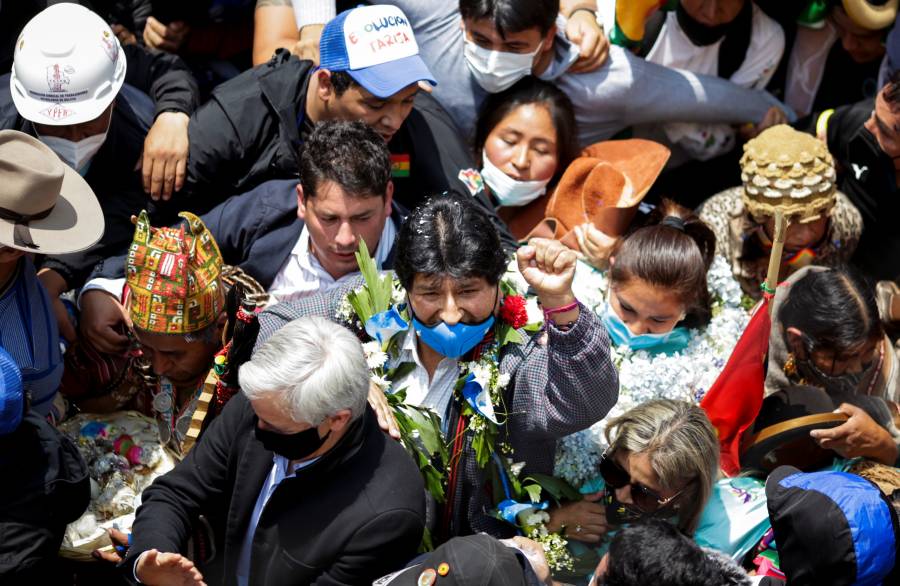 Evo Morales regresa a Bolivia