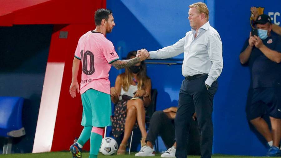 Barcelona siempre será mejor con Messi que sin él: Ronald Koeman