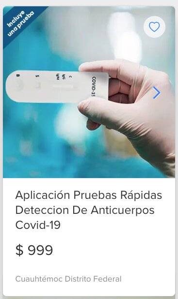 Alertan por mercado  de pruebas Covid pirata