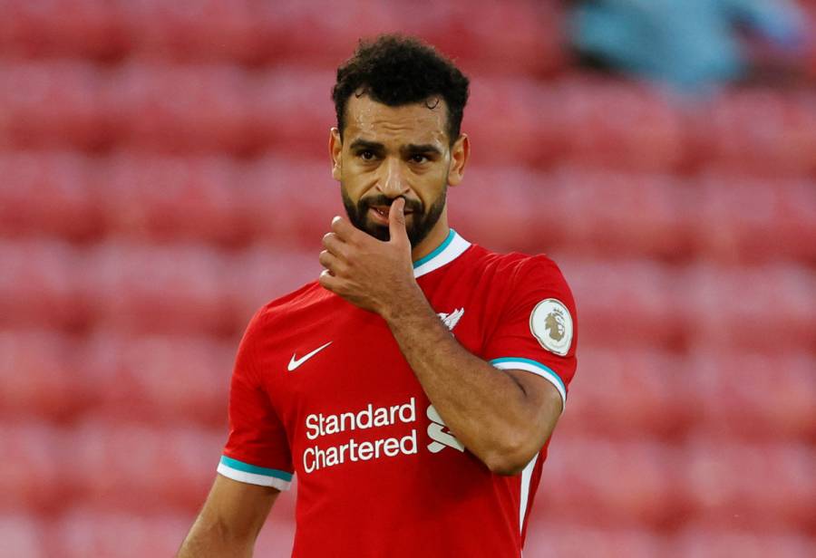 Mohamed Salah, estrella del Liverpool, dio positivo por Covid-19