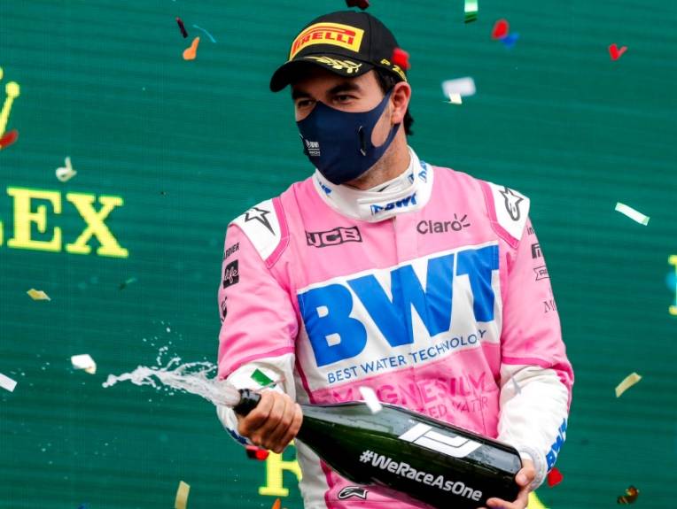 Estos son los podios de “Checo” Pérez en la F1