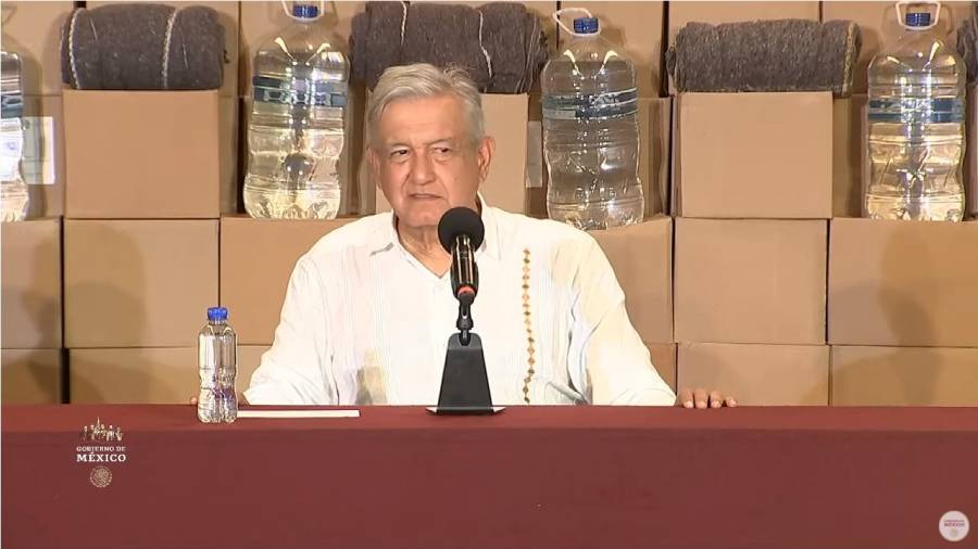 Ha mejorado la situaci&oacute;n en la presa Pe&ntilde;itas, Tabasco: AMLO