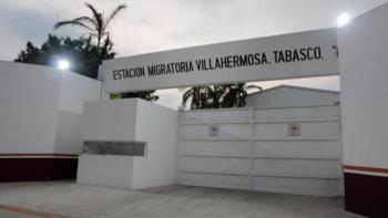 Estación migratoria en Tabasco funcionará temporalmente como albergue