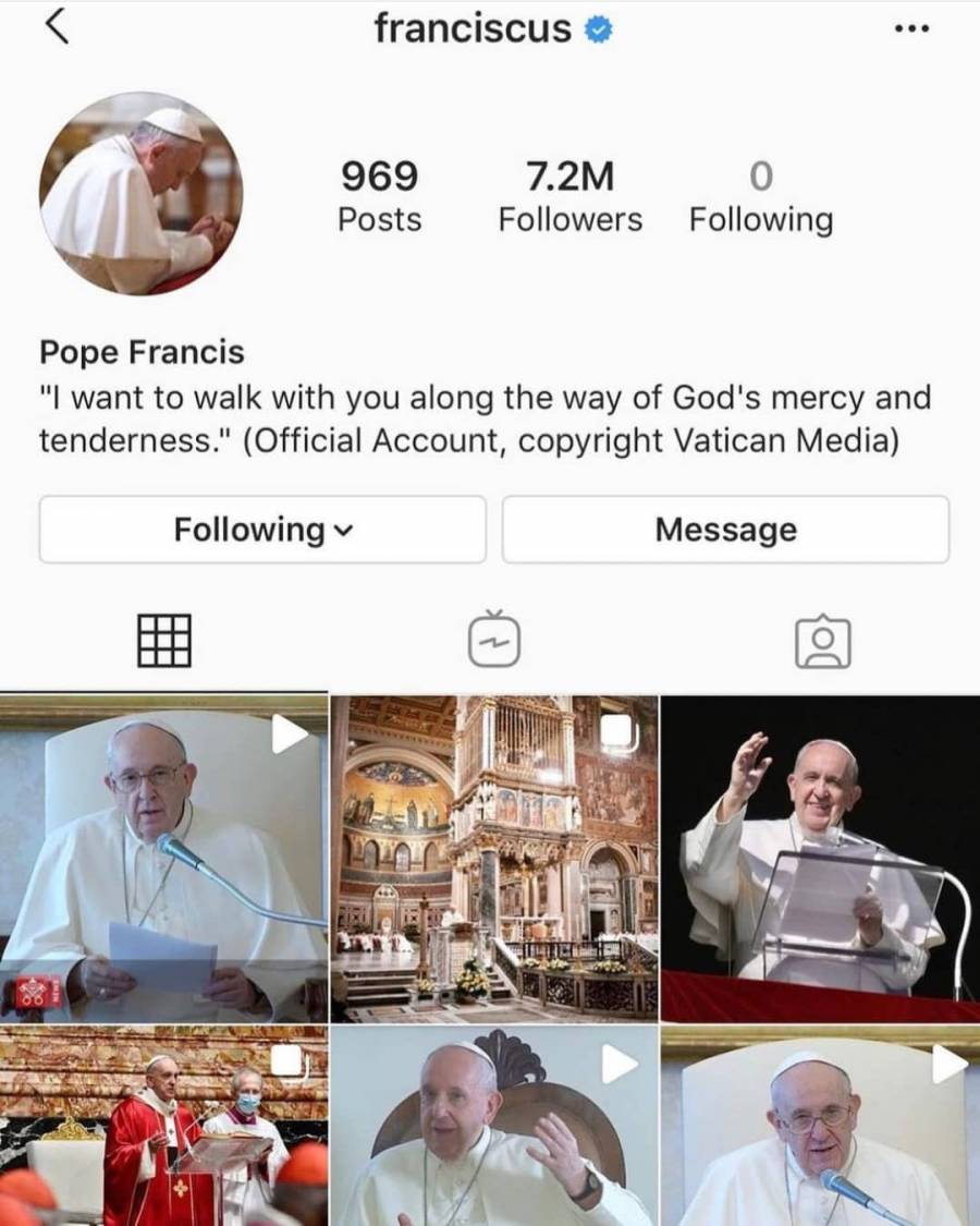 Supuesto like del Papa a  foto picante enciende redes