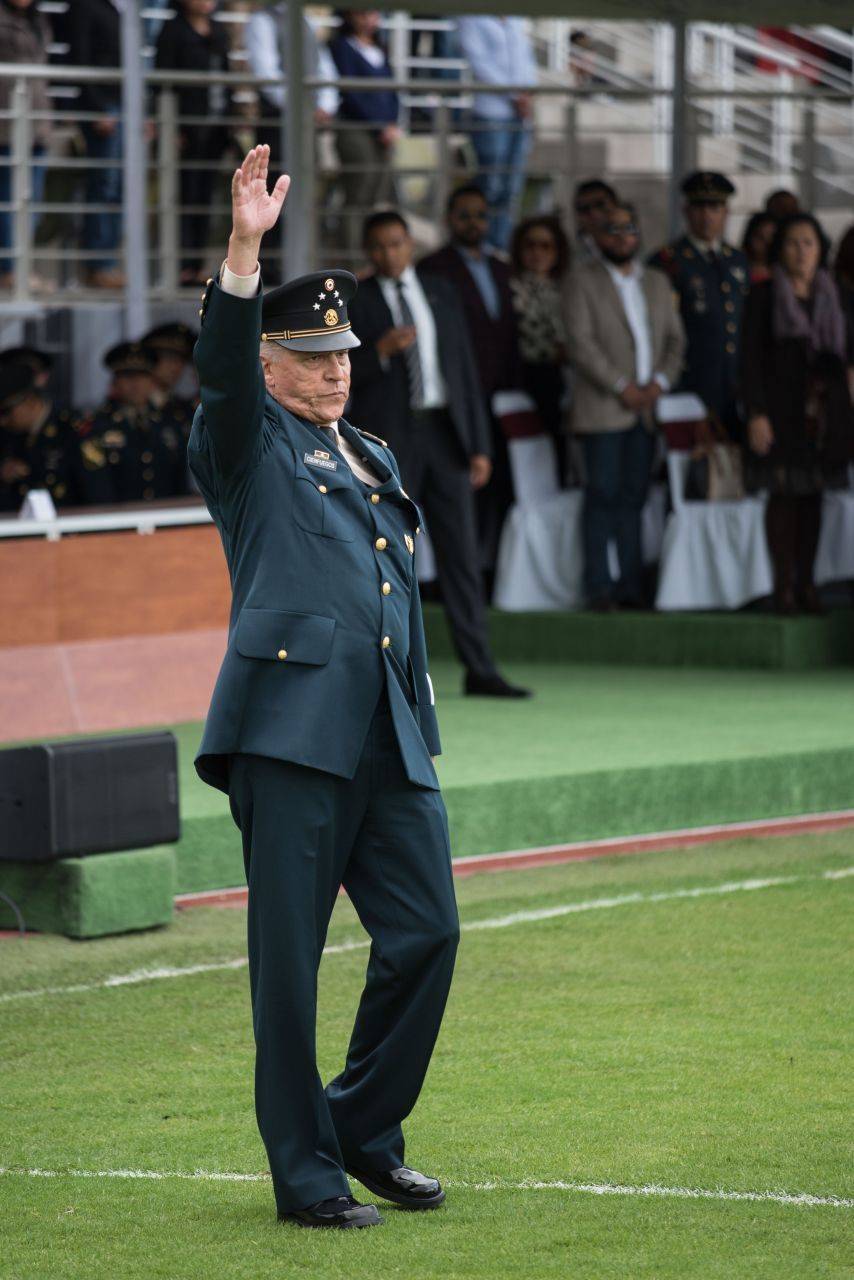 Sirvió más de 50 años al Ejército, él es Salvador Cienfuegos
