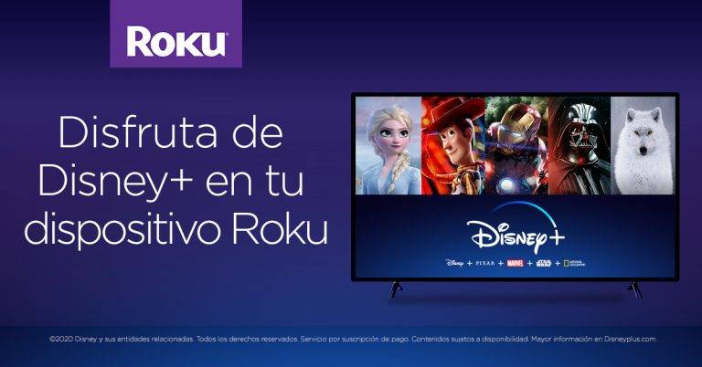 Disney Plus también llega a la plataforma Roku en Latinoamérica