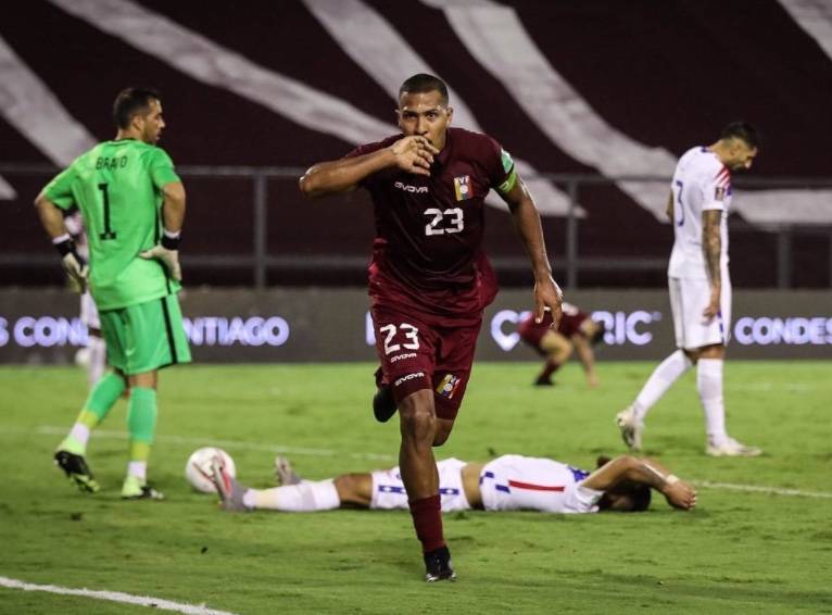 ¡Sorpresa! Venezuela logra su primer triunfo en la eliminatoria ante Chile