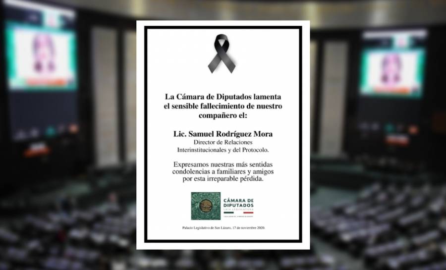 Muere funcionario de Cámara de Diputados