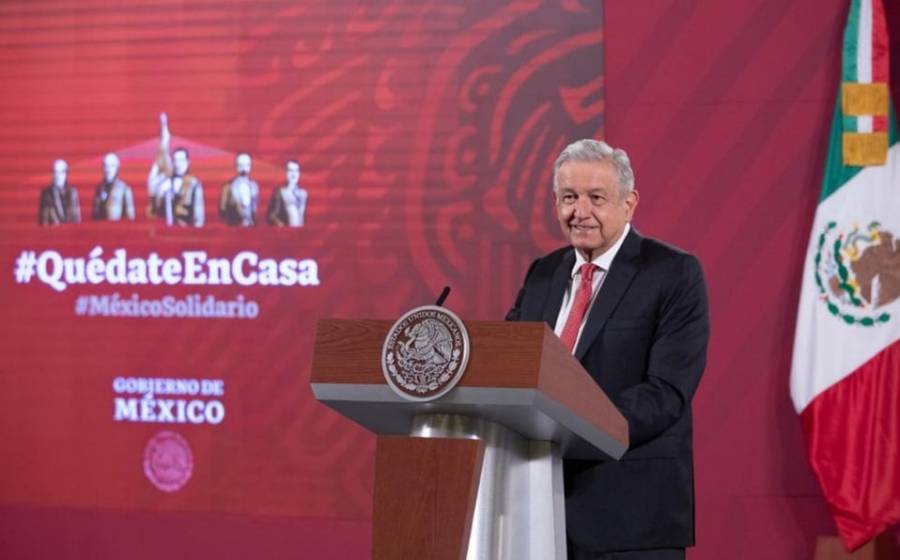 Niega AMLO que quienes se mantienen en plantón de FRENAA sean simpatizantes de Morena