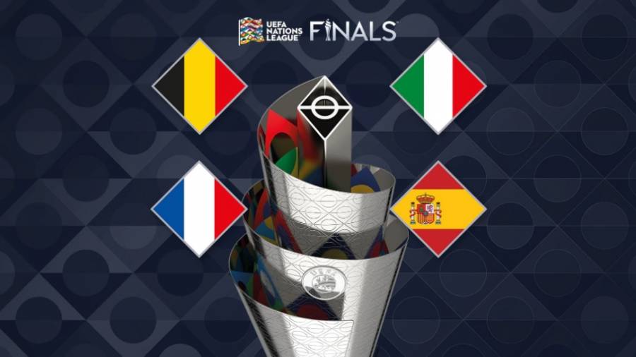 Italia, Bélgica, Francia y España, clasifican a la Final Four en la Nations League