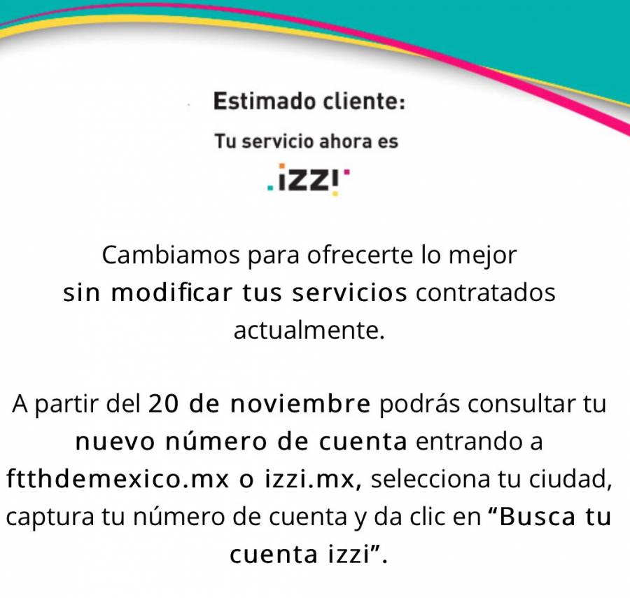 Axtel cambia a Izzi y usuarios expresan su molestia en redes sociales
