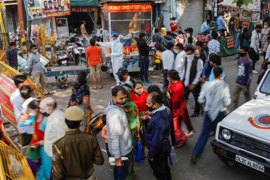 India se acerca a los 9 millones de casos de COVID-19