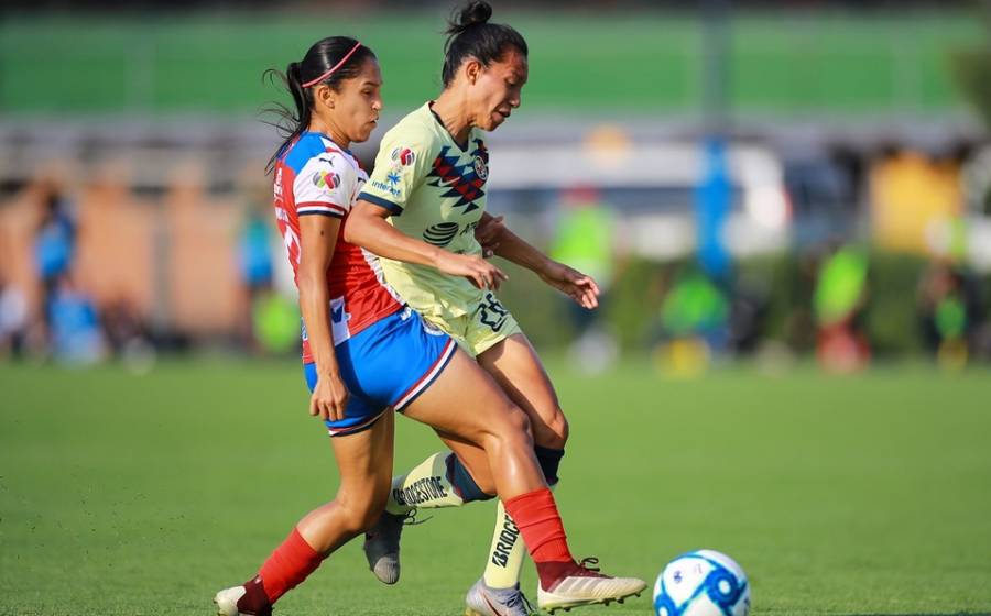 Clásico de clásicos femenil en la liguila de Guard1anes 2020