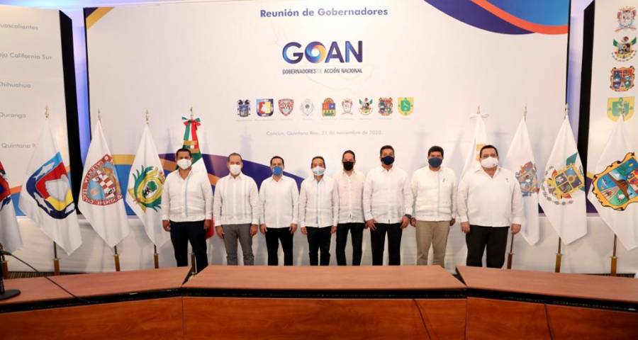 Carlos Joaquín González, gobernador de Quintana Roo, asume presidencia de la GOAN