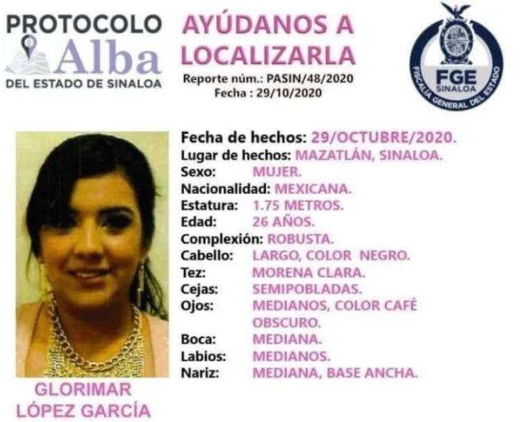 Protestan por la desaparición de enfermera, Glorimar López, en Sinaloa