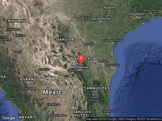 Se registra atípico movimiento telúrico en Nuevo León