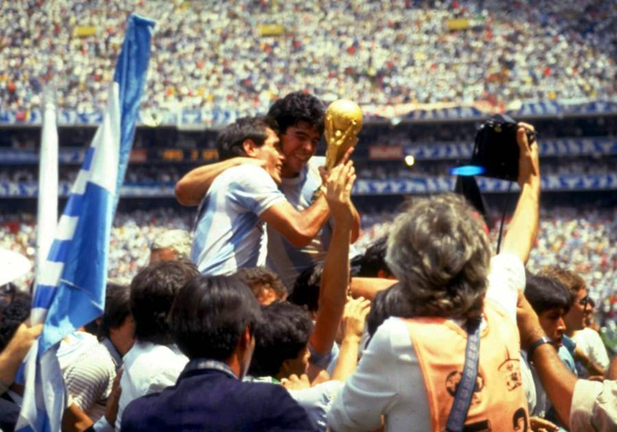 Así se consagró Maradona en México 86