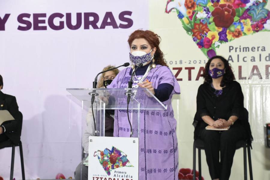 Ponen en marcha en Iztapalapa programa Puertas Violeta de apoyo a mujeres