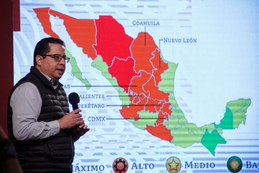 Notificaron 10 mil 794 contagios, la cifra m&aacute;s alta en 24 horas