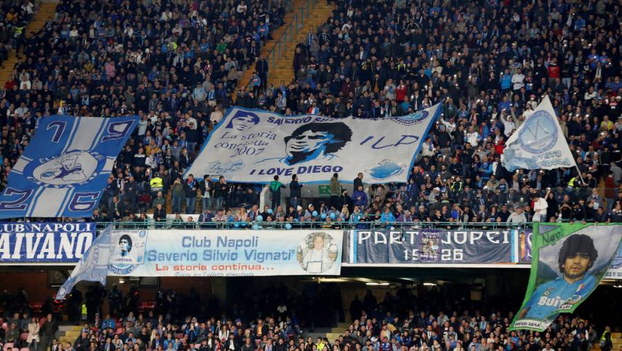 Napoli cambiará el nombre de su estadio a Diego Armando Maradona