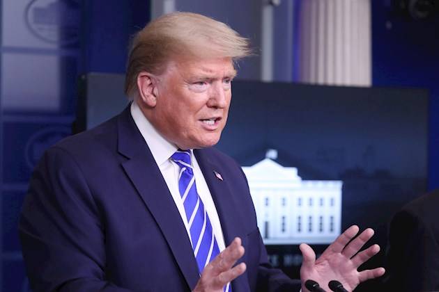 Dice Trump que dejará la Casa Blanca si declaran ganador a Biden