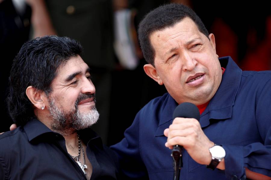 Maradona, un admirador de la izquierda