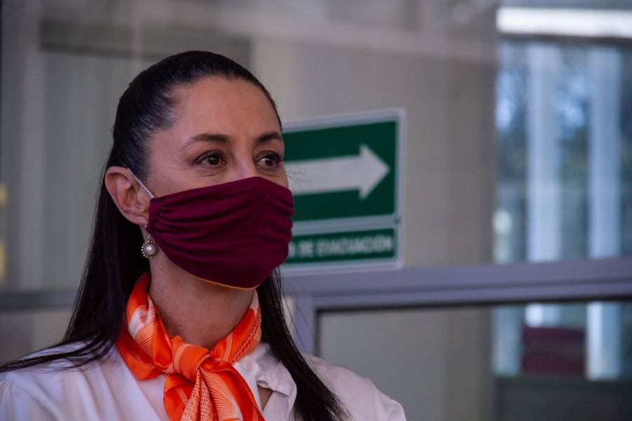 “Capitalinos deben cuidarse, para reducir contagios”: Sheinbaum