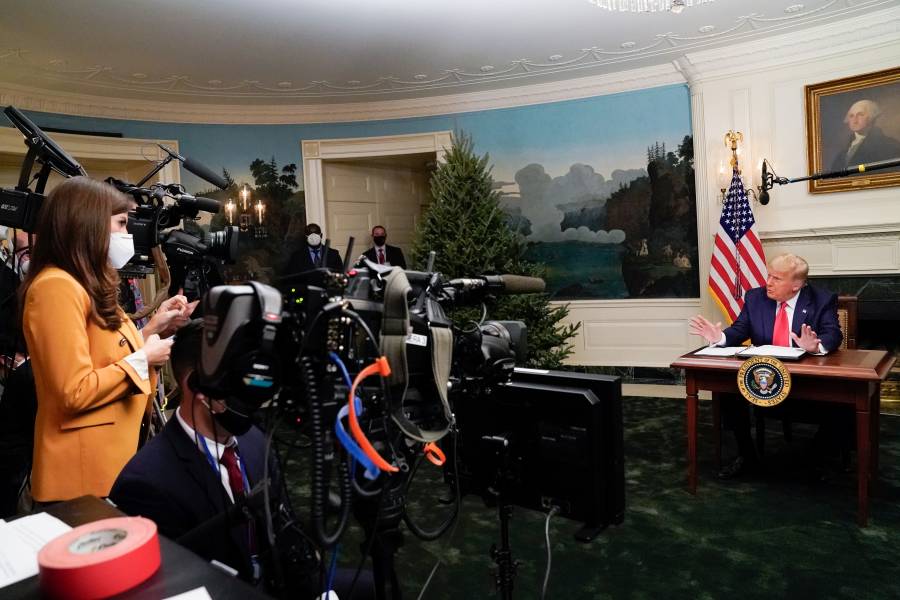 Trump advierte: “Van a pasar muchas cosas desde hoy hasta el 20 de enero”