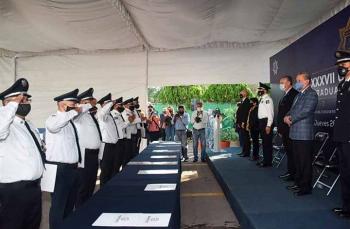 Se graduaron 428 cadetes del Servicio de Protecci&oacute;n Federal