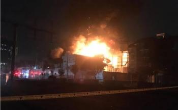 Incendio en Subestaci&oacute;n CFE