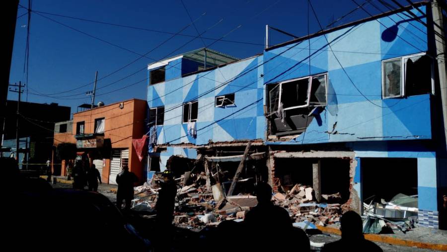 Video: Así fue la explosión en restaurante de la alcaldía Azcapotzalco