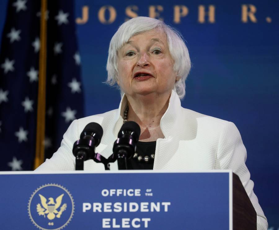 EEUU se enfrenta a una crisis histórica por la pandemia: Janet Yellen