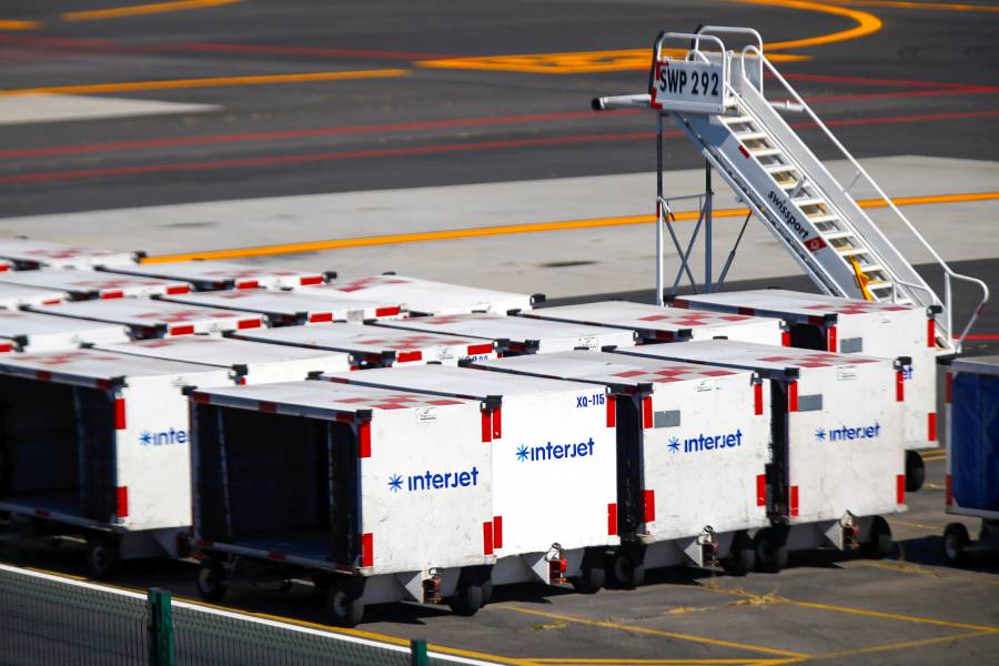 Adeuda Interjet 1,200 mdp de turbosina, y cancela vuelos