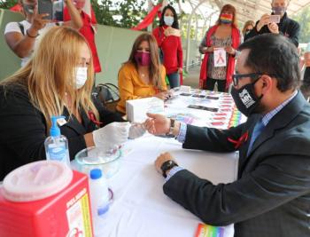 Alcaldía Miguel Hidalgo realiza jornada de detección y prevención de VIH/SIDA