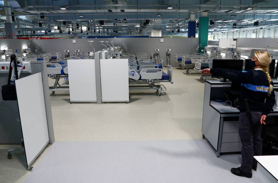 Inauguran en Madrid “el hospital de pandemias”